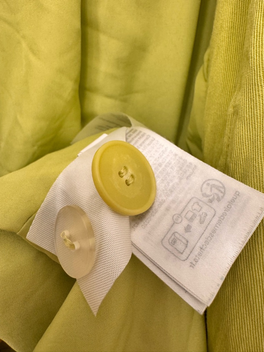 Womens Lime Green Blazer Jacket - Picture 3 of 5